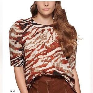Animal print Blouse Calvin Klein